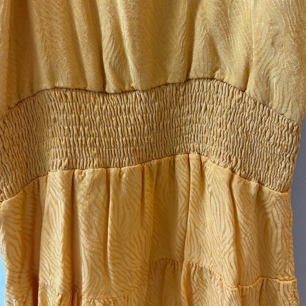 Yellow Mini Dress - Picture 4 of 4